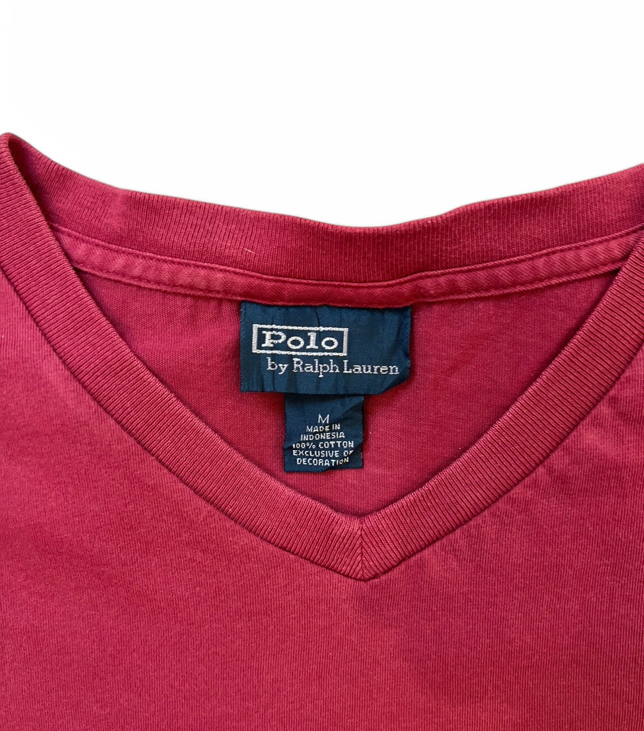 Ralph Lauren V Neck Tee - M