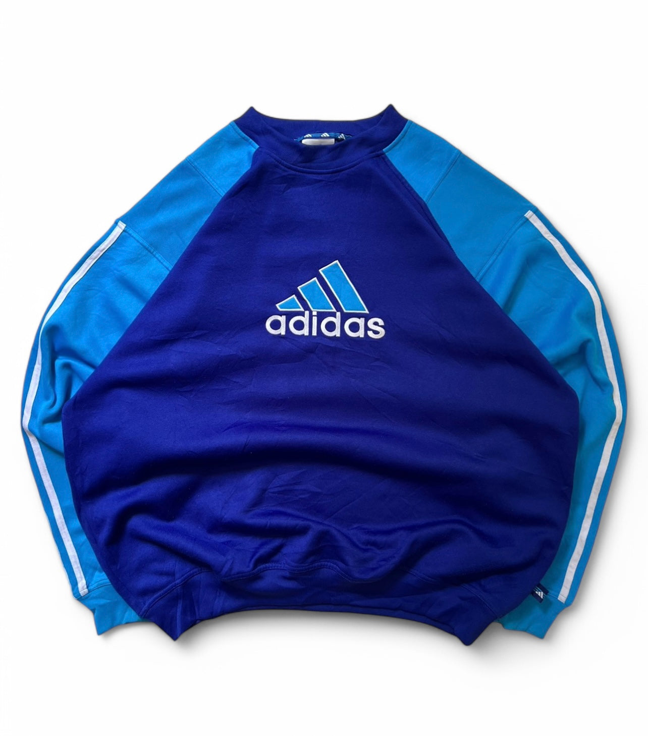 Adidas Embroidered Sweatshirt - L