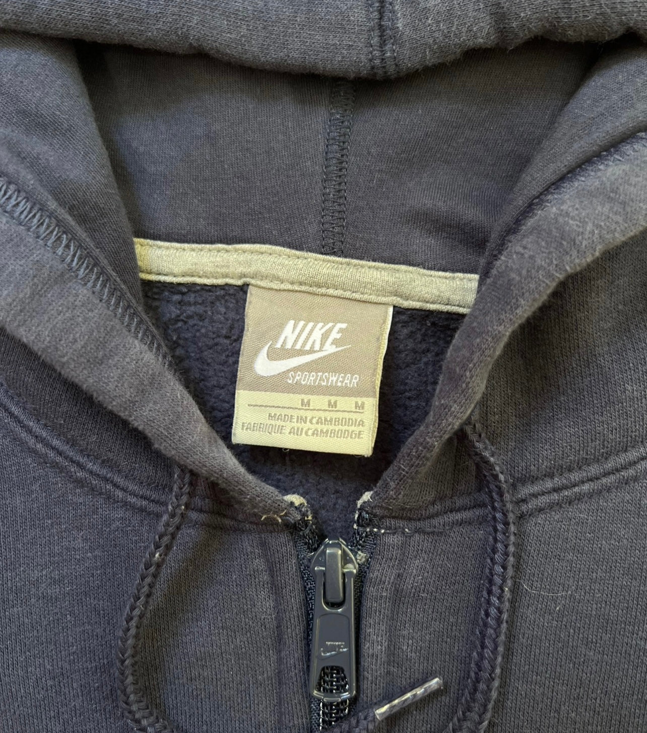 Nike Zip Up Hoodie - M