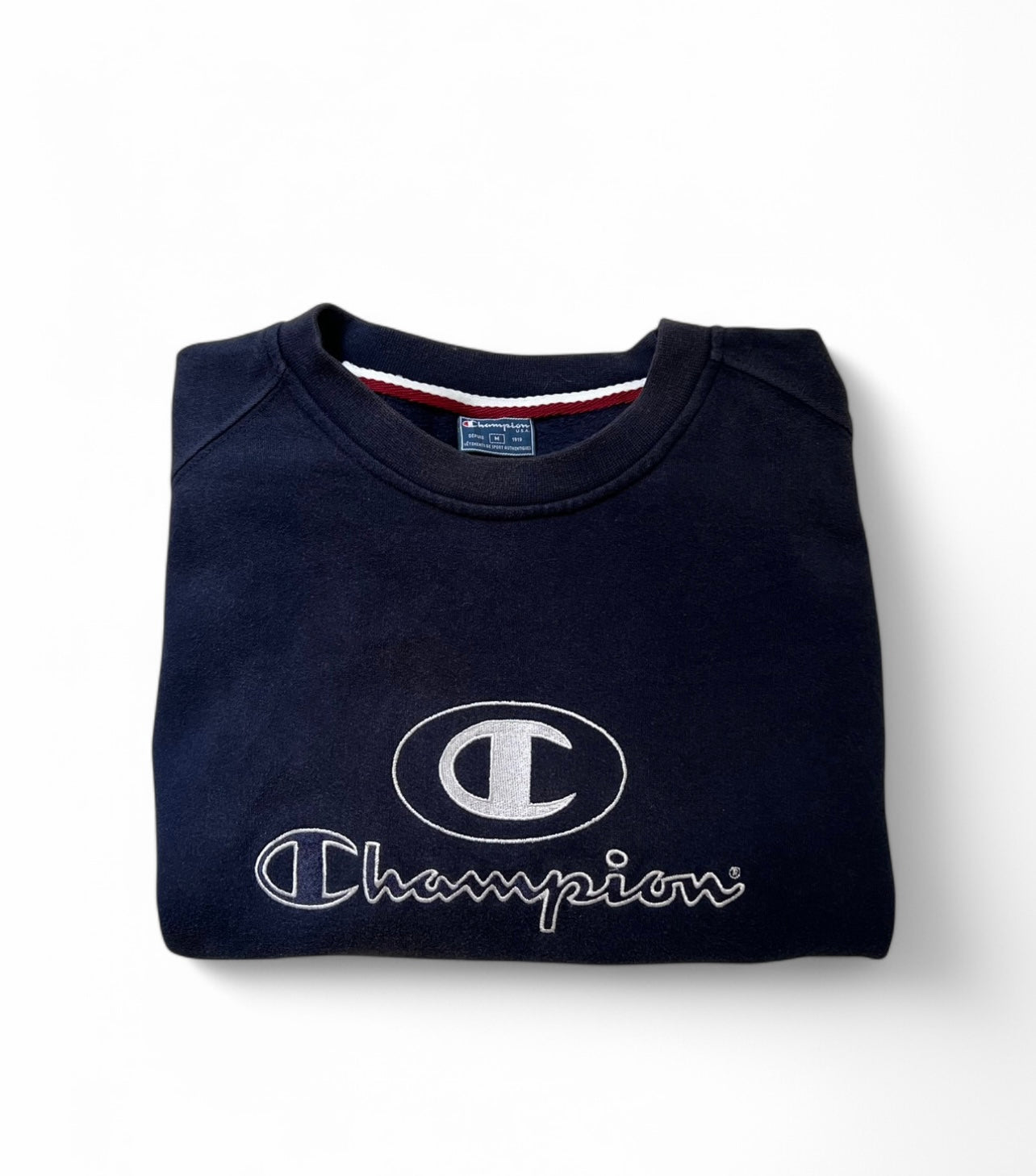 Champion Embroidered Sweatshirt - M